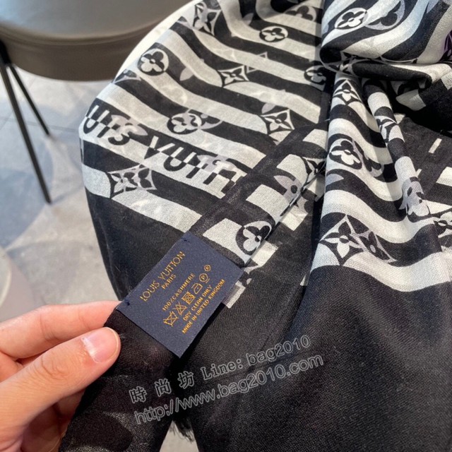 Louis Vuitton高端品質圍巾 路易威登Bestiary羊絨長巾 LV原單新款羊絨女士圍巾  mmj1517